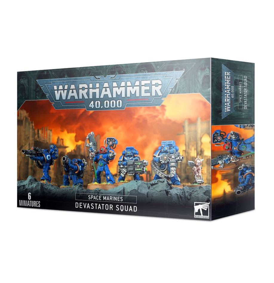 Warhammer 40k - Space Marines Devastator Squad - Inspire Newquay