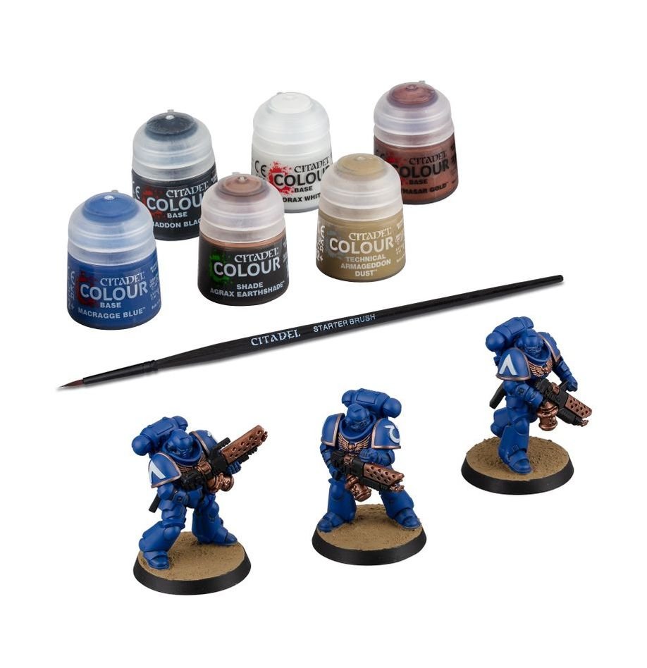 Warhammer 40k Space Marines: Infernus Marines + Paints Set - Inspire Newquay