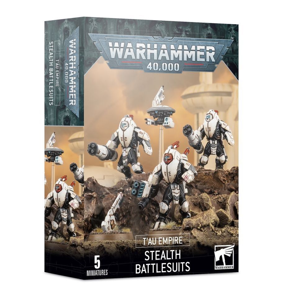 Warhammer 40k T'au Empire: Xv25 Stealth Battlesuits - Inspire Newquay