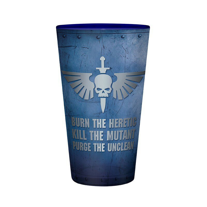 Warhammer 40k Ultramarines Large Glass - Inspire Newquay
