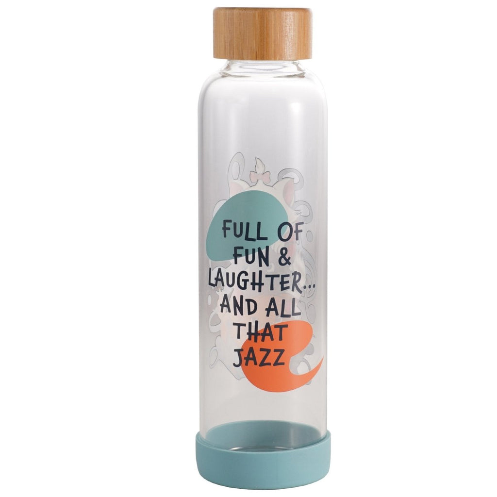 Water Bottle Glass (500ml) - Disney The Aristocats - Inspire Newquay