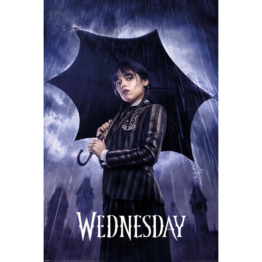 Wednesday (Downpour) 61 x 91.5cm Maxi Poster - Inspire Newquay