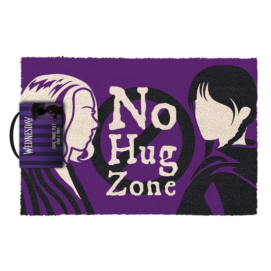 Wednesday (No Hug Zone) 60 x 40cm Coir Doormat (Pick up Only!) - Inspire Newquay