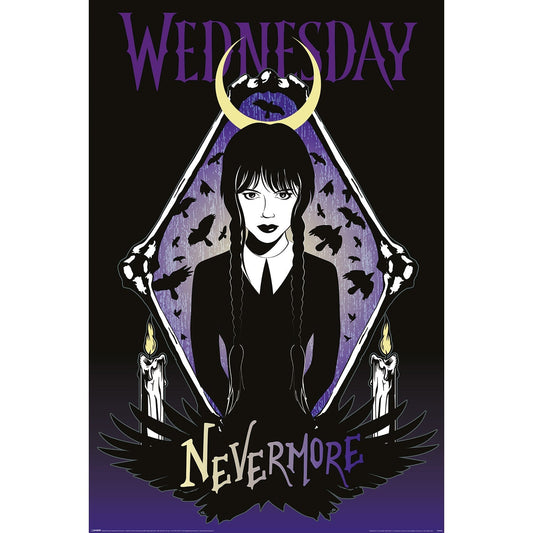 Wednesday (Ravens) 61 x 91.5cm Maxi Poster - Inspire Newquay