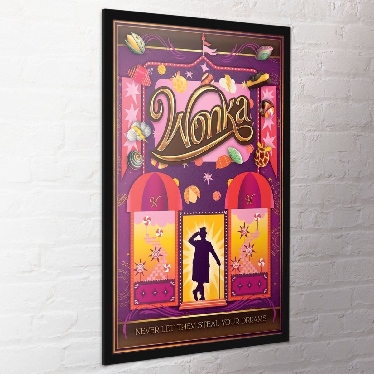 Wonka (Never Let Them Steal Your Dreams) Maxi Poster - Inspire Newquay