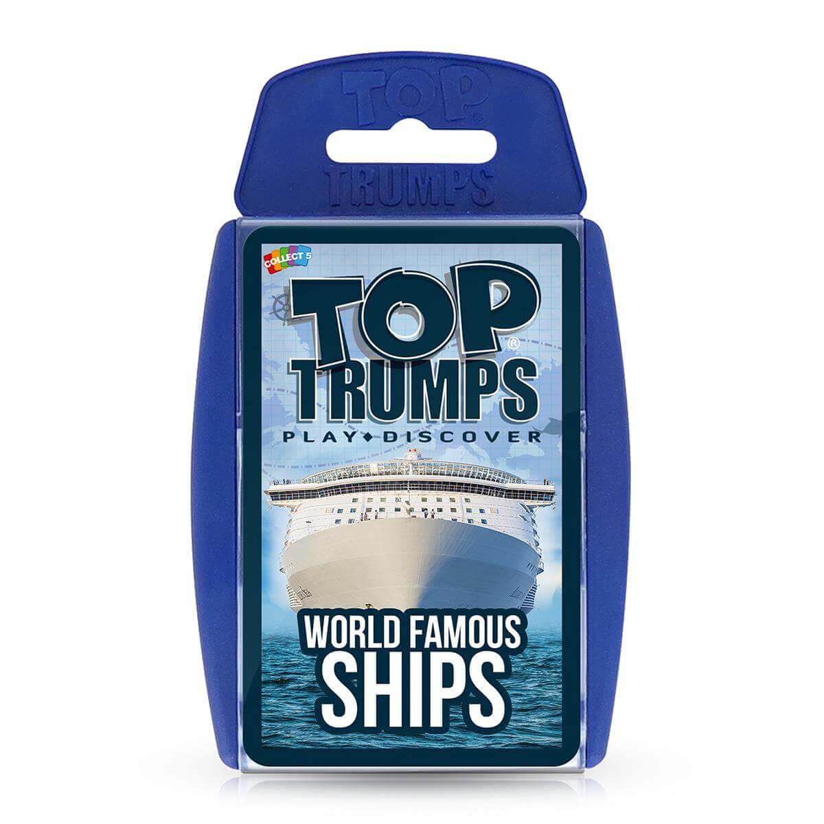 World Famous Ships Top Trumps Card Game - Inspire Newquay