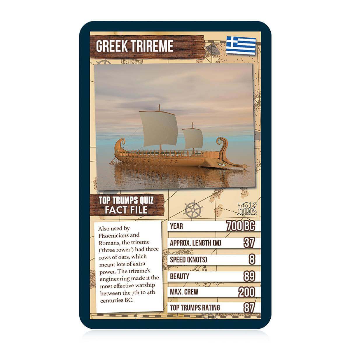 World Famous Ships Top Trumps Card Game - Inspire Newquay
