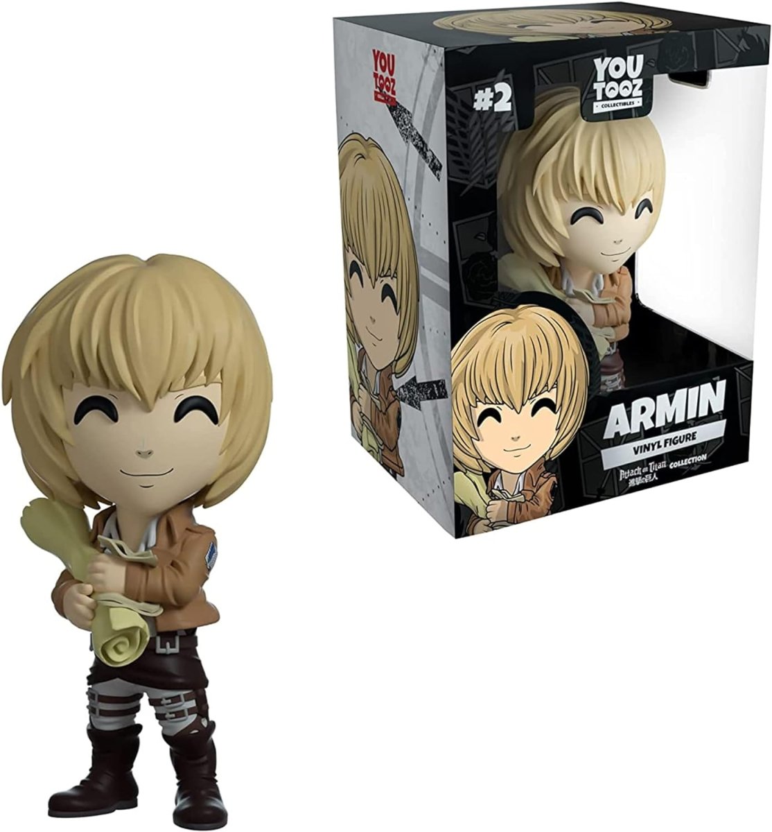 Youtooz Attack on Titan Armin Vinyl Figure, 4.5" inches - Inspire Newquay