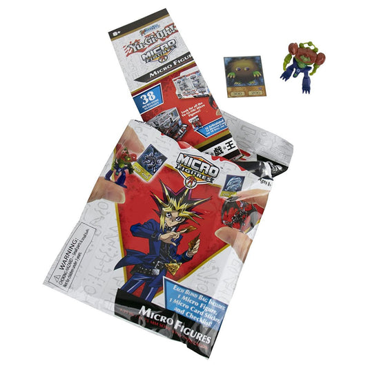 YuGiOh Micro Figure 1.25-Inch Mystery Pack [1 RANDOM Figure & Sticker] - Inspire Newquay